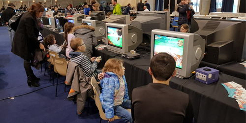 Retrogaming avec l'association Geek Unchained